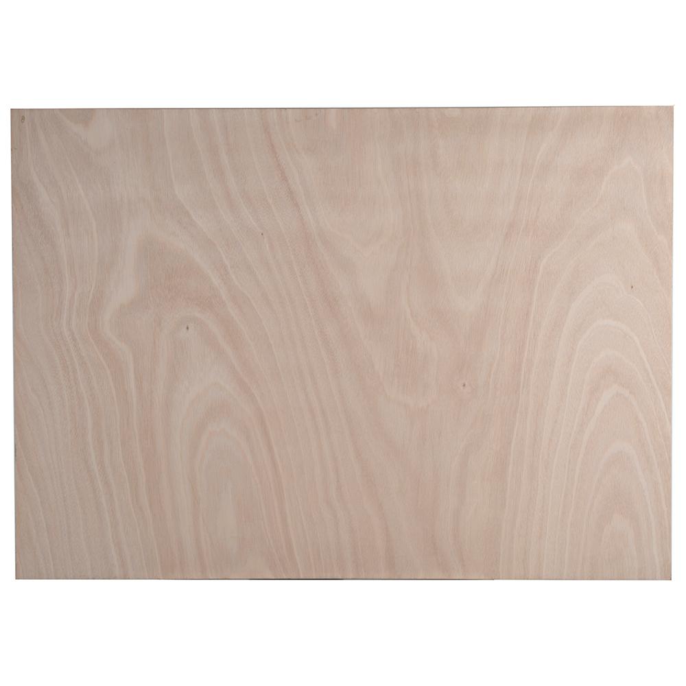 Hampton Bay 48x34.5x0.5 in. Island End Panel in Unfinished German Beech ...