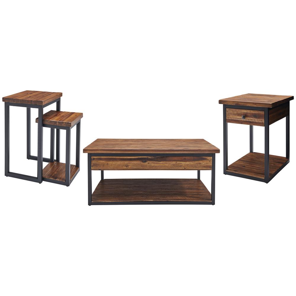 rectangle wood coffee table