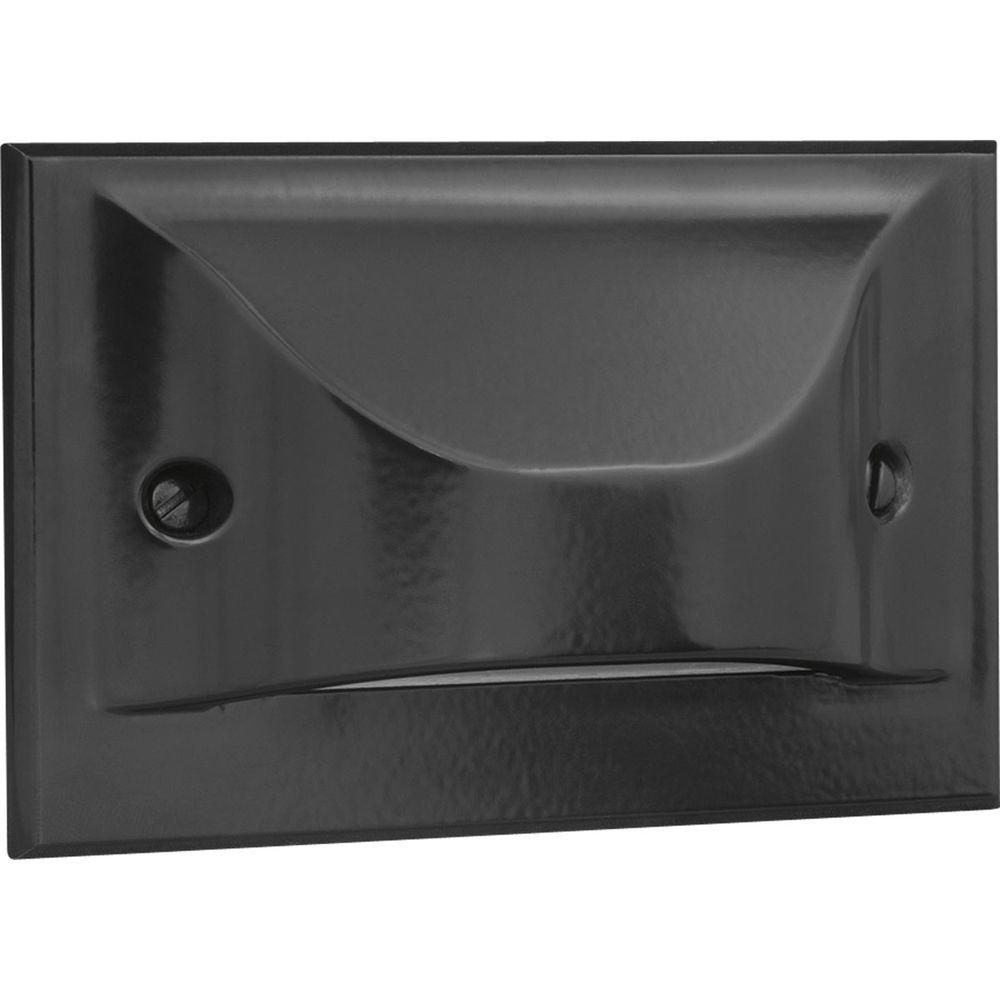 Progress Lighting 1Light Black LED Step Light/Wall LightP68323130K