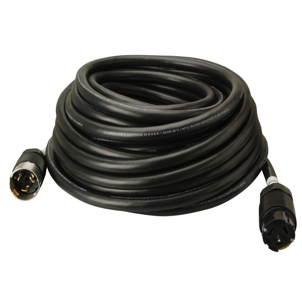 Rv Power Cord 100 Foot 15 Amp To 30 Amp Adapter With Hubbell Connector L5 30r Power Cord Adapter Cord