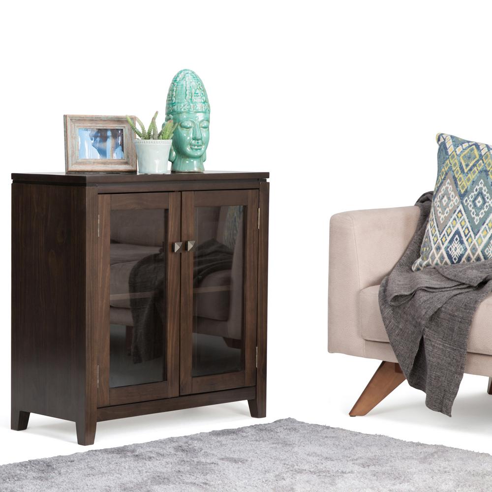 Brooklyn Max City Solid Wood 30 Inch Wide Contemporary Low Max City Solid Wood 30 Inch Wide