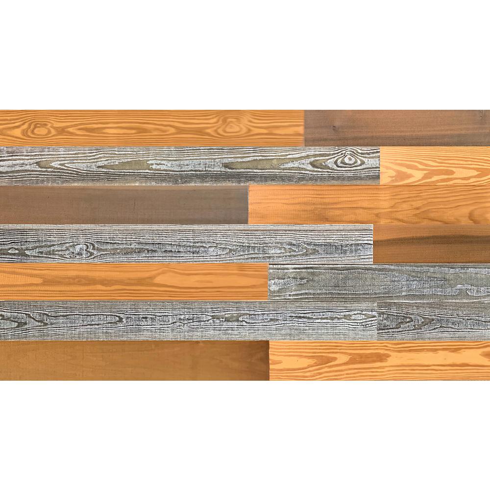 Easy Planking Thermo Treated 1 4 In X 5 In X 4 Ft Gold Brown