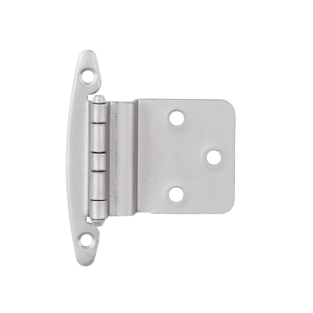 Liberty 3 8 In Satin Nickel Inset Hinge Without Spring 1 Pair