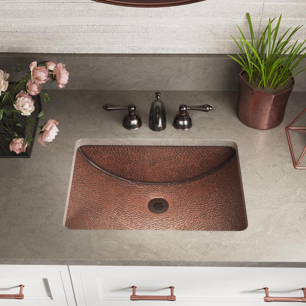 MR Direct Undermount Bathroom Sink In Copper 926 The Home Depot   Copper Mr Direct Undermount Bathroom Sinks 926 64 1000 