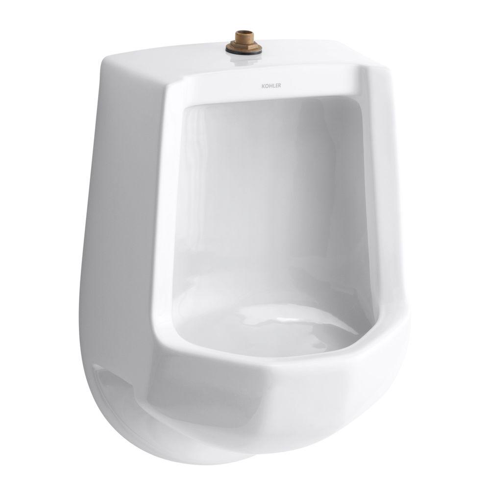 KOHLER Steward Waterless Urinal in White-K-4917-0 - The Home Depot