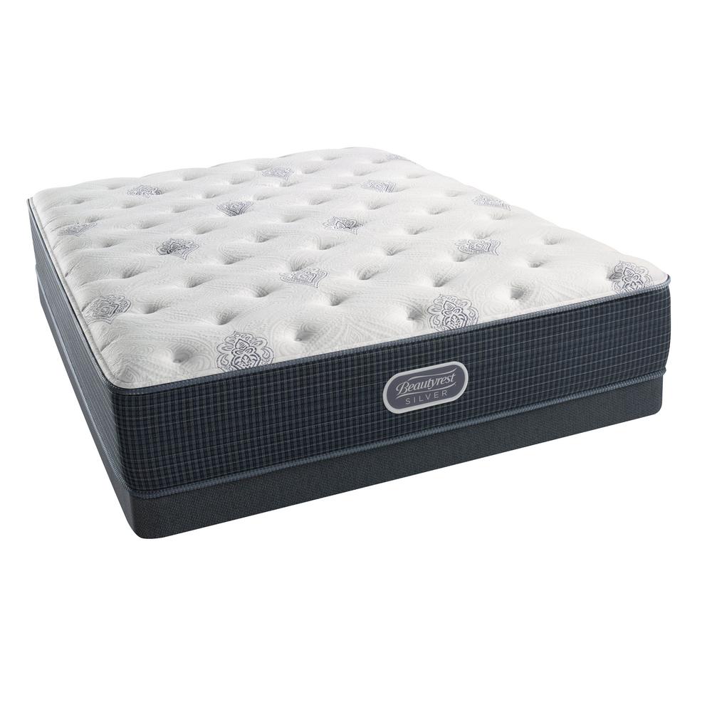 Beautyrest Silver Port Royal Point King Plush Low Profile Mattress Beautyrest Silver Port Royal Point King Plush Low Profile Mattress Set 700753234 9860 The Home Depot