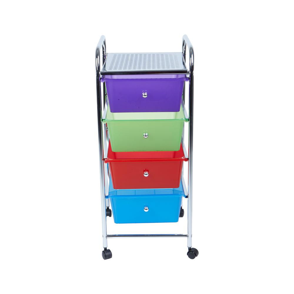 Assorted Colors Plastic Drawer Storage Storage