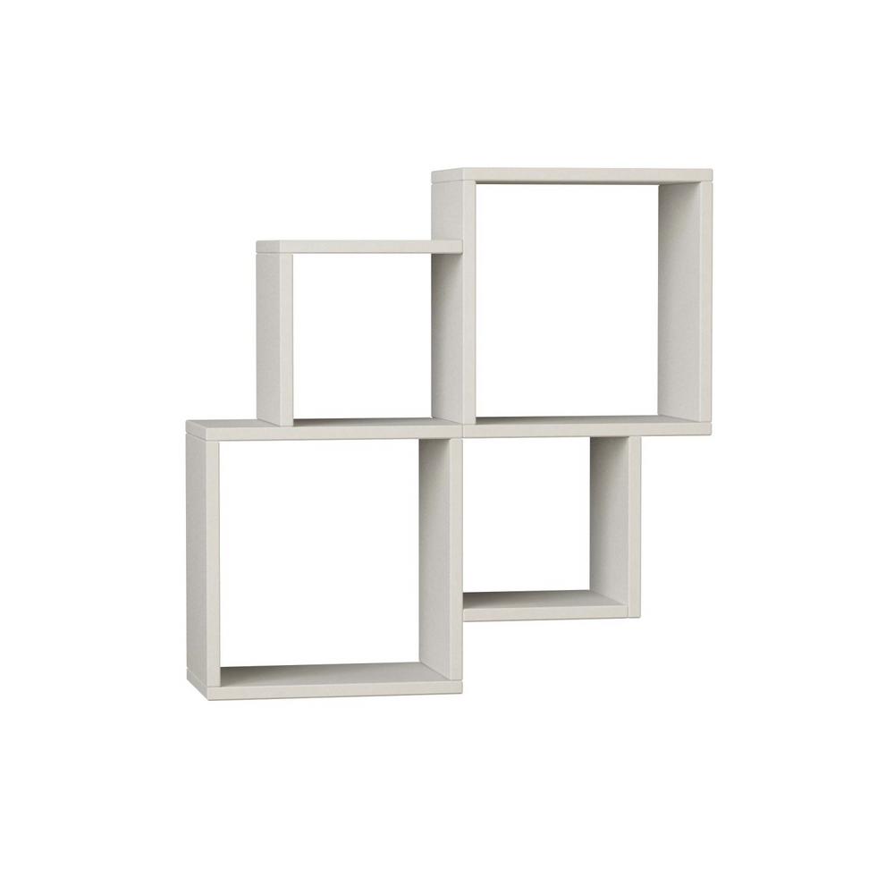 Shelf Boards White 6 Shelving Storage Organization The Watkins White Mid Century Modern Wall Shelf