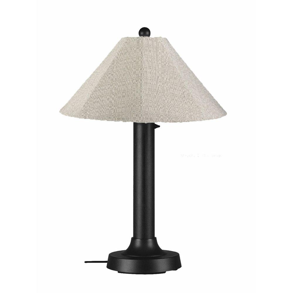 Patio Living Concepts Catalina 34 In Black Outdoor Table Lamp