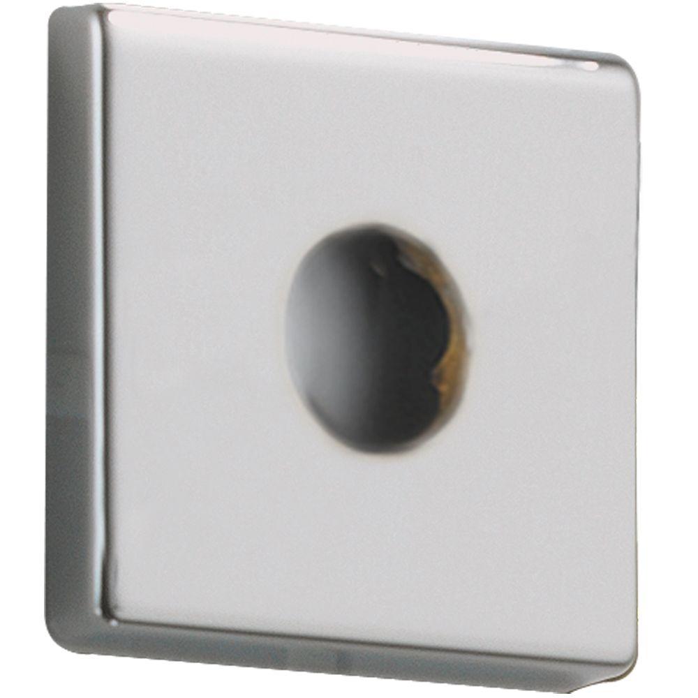 Delta Arzo 2 inch Square Shower Arm Flange in Chrome by Delta