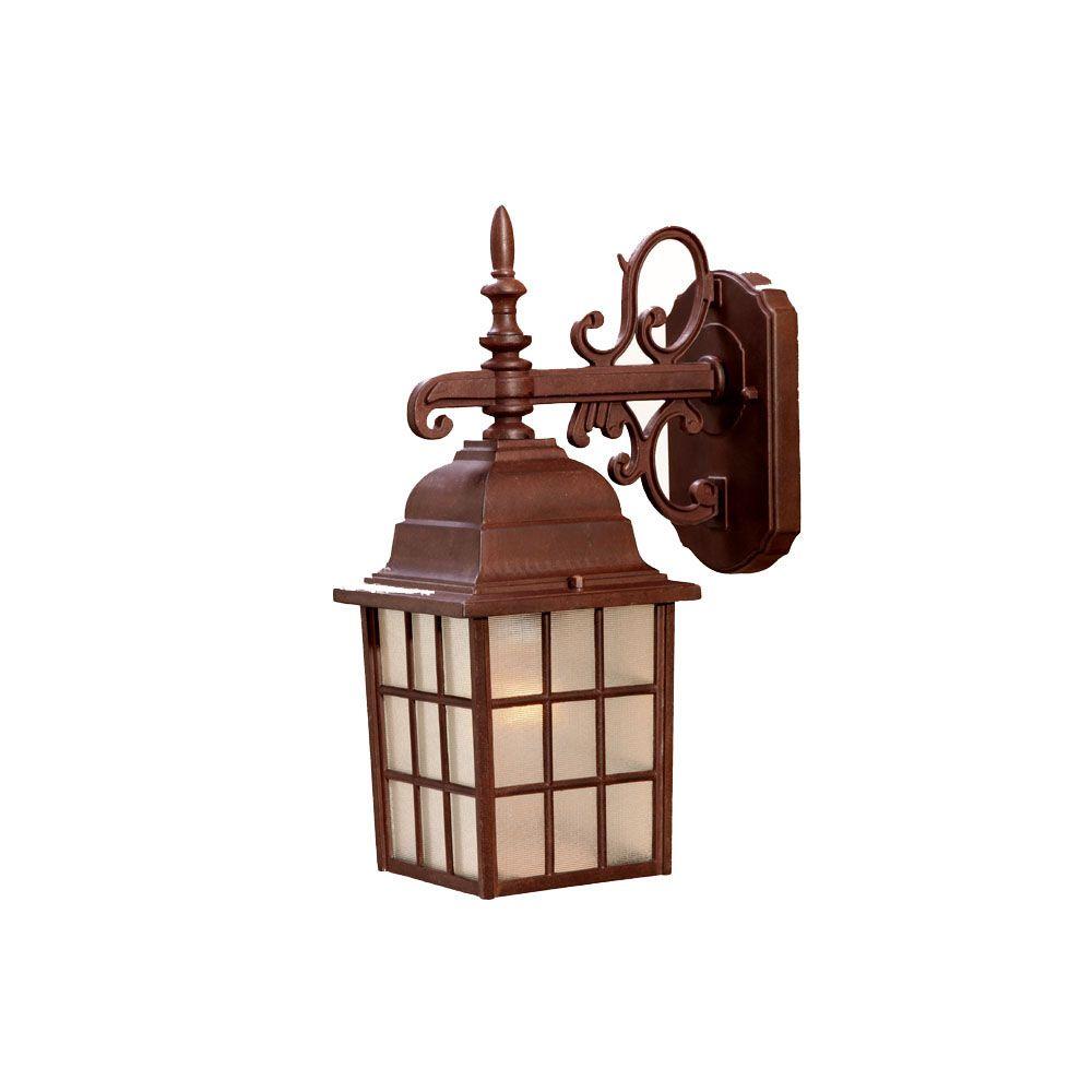 Acclaim Lighting Nautica Collection 1Light Burled Walnut Outdoor Wall