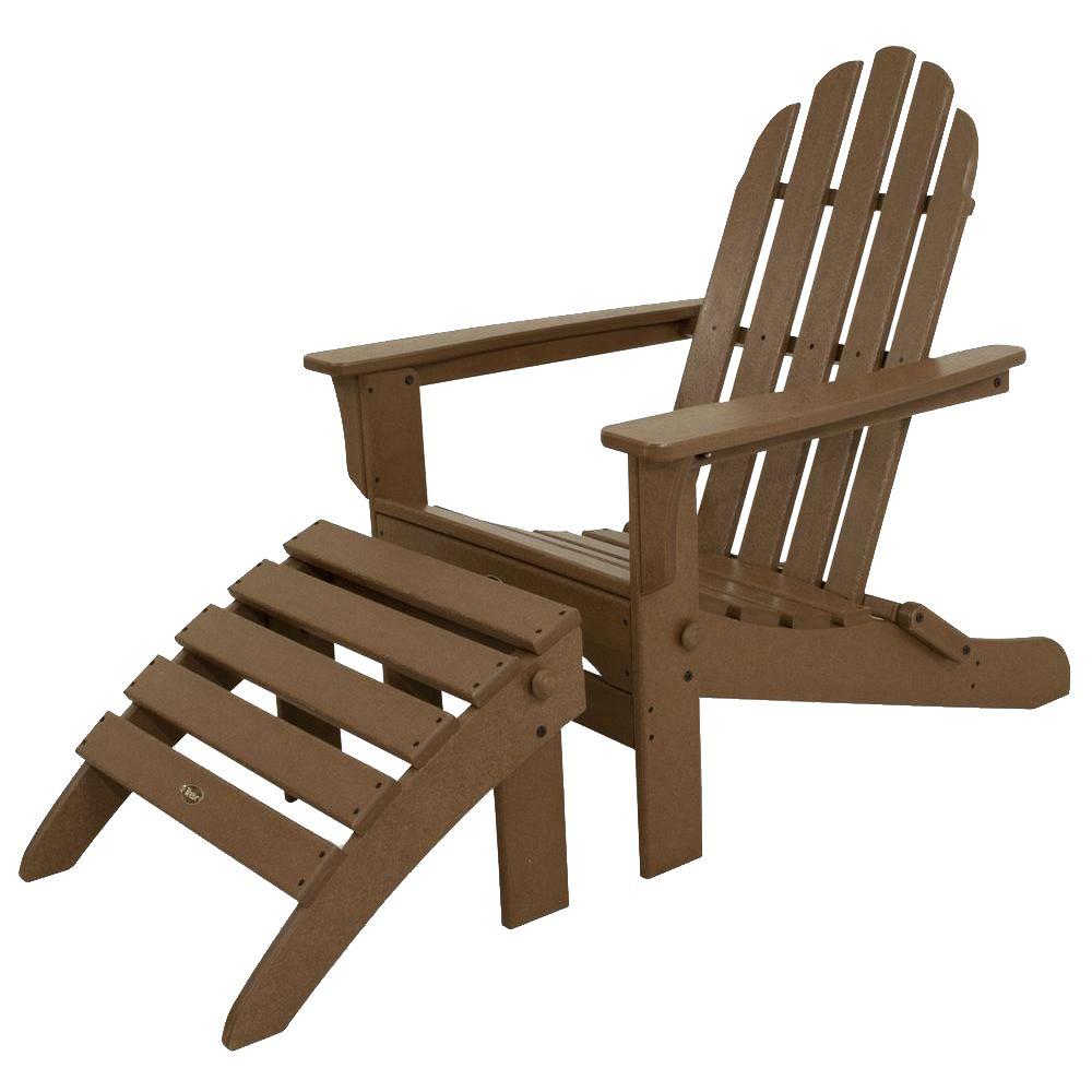 Trex Outdoor Furniture Cape Cod Adirondack Chair Lime Patio Lawn Garden Adirondack Chairs