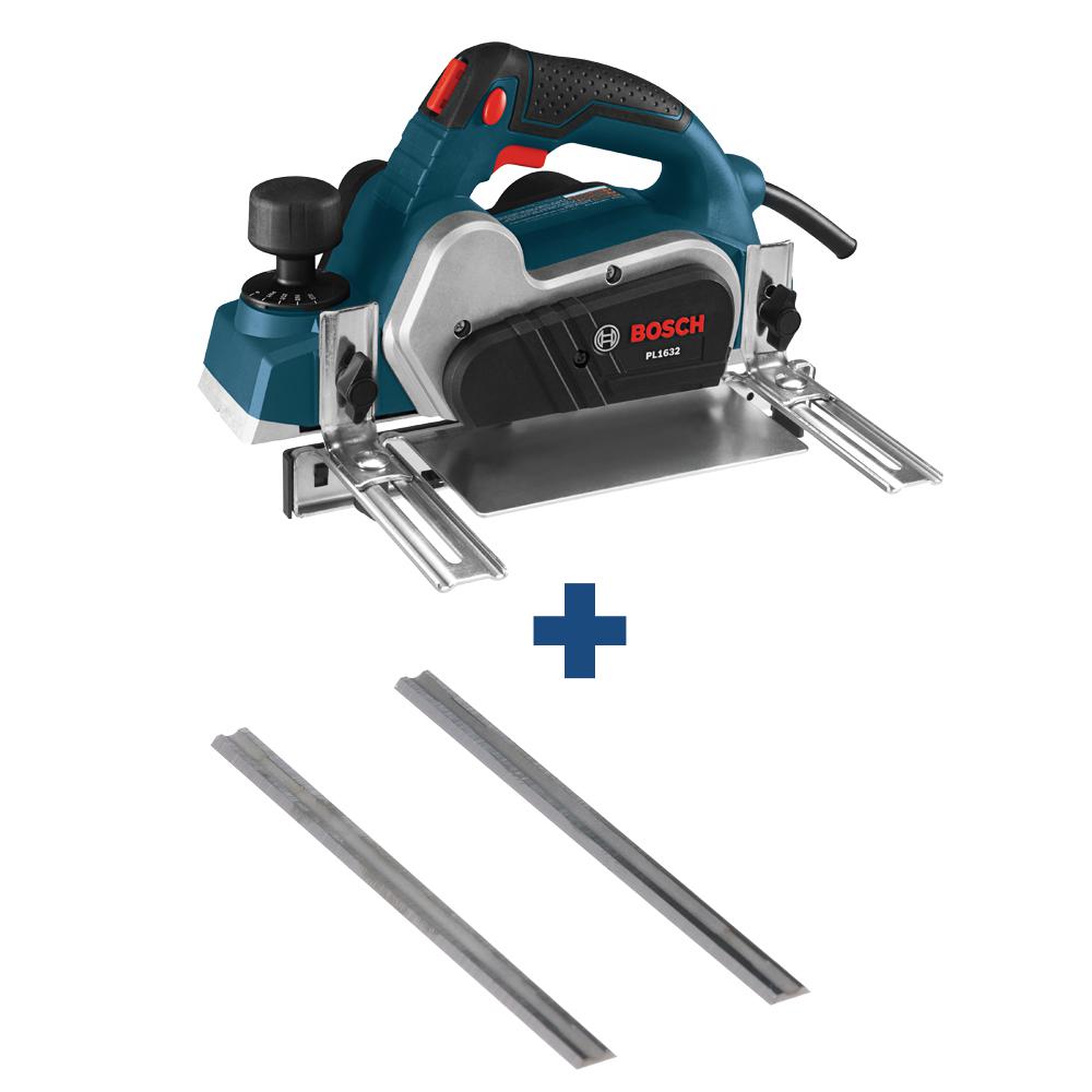 Bosch 6 5a 3 1 4in Corded Planer Kit With Reversible Carbide Blade