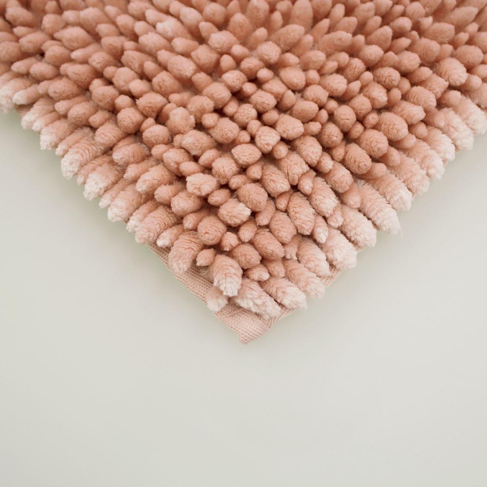 Laura Ashley Er Chenille 20 In X 34 Bath Mat Blush