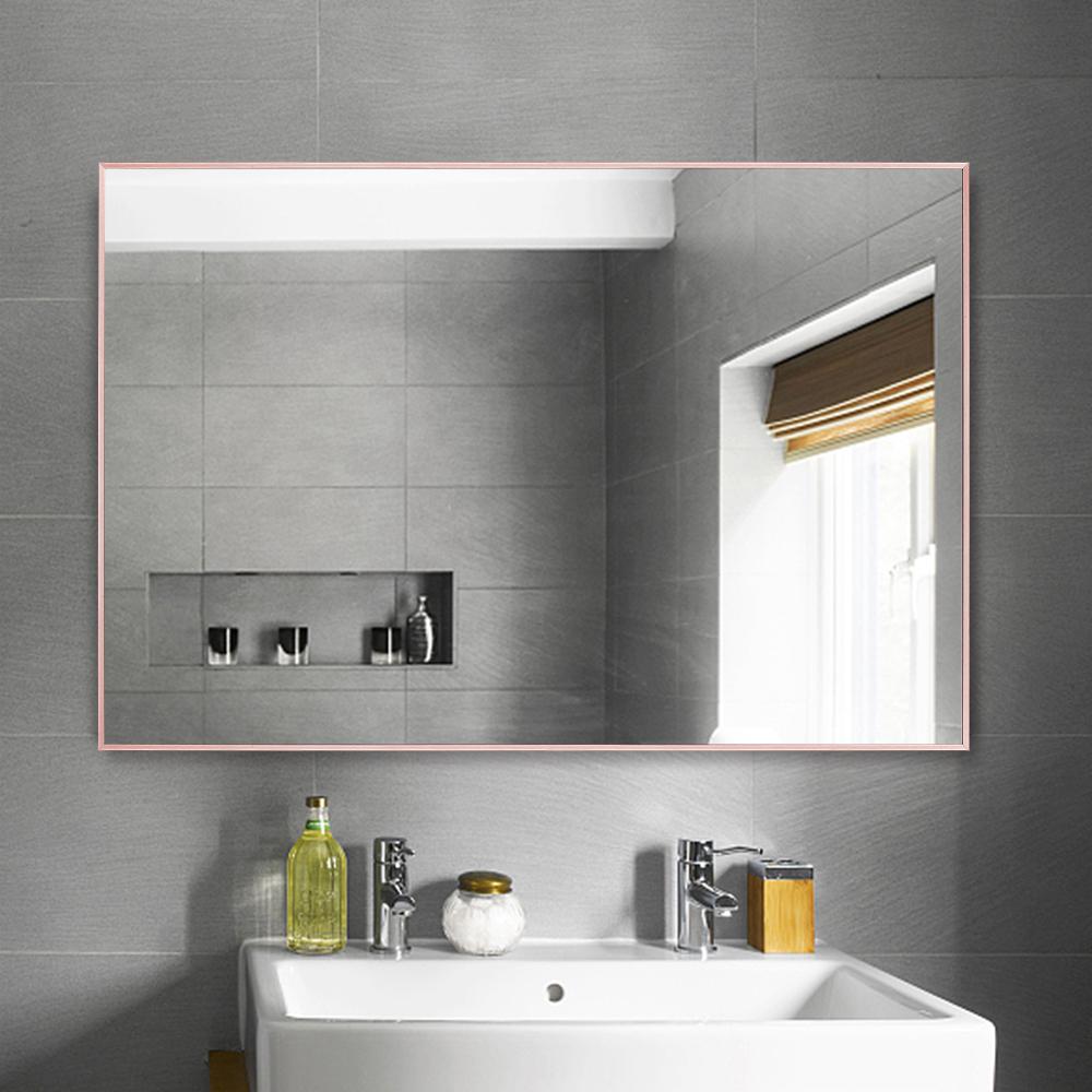 NeuType Modern/Simple Metal Hanging/Wall Mounted mirror Bathroom