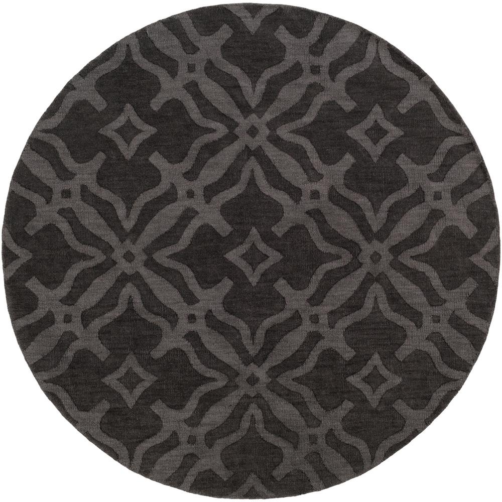 Artistic Weavers Metro Ramona Onyx Black 7 ft. 9 in. x 7 ft. 9 in. Round Indoor Area Rug