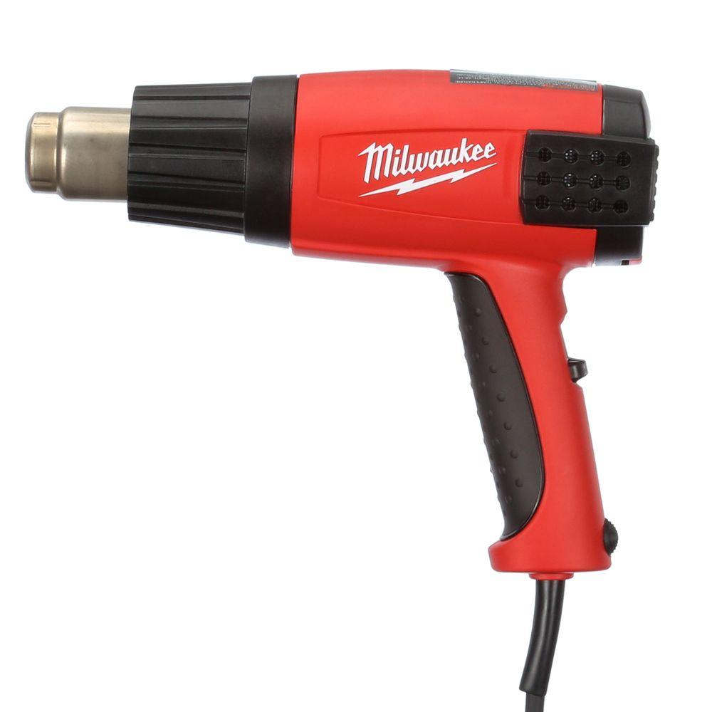 Milwaukee 11 6 Amp Variable Temperature Heat Gun 8977 20 The Home Depot