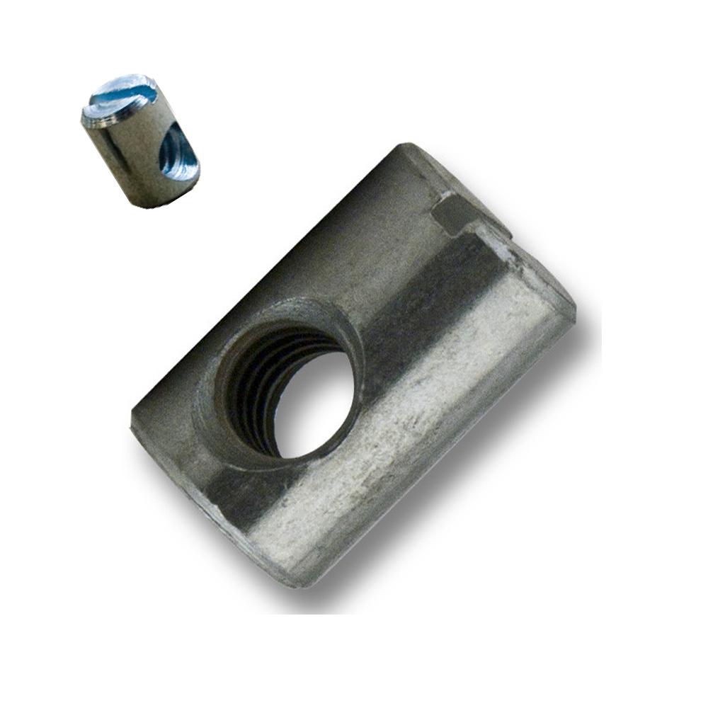 1 4 In 20 Tpi X 5 8 L 10 Mm Dia Zinc Plated Dowel Nut 100 Pack 1 4 In 20 Tpi X 5 8 L 10 Mm Dia Zinc Plated Dowel Nut 100 Pack
