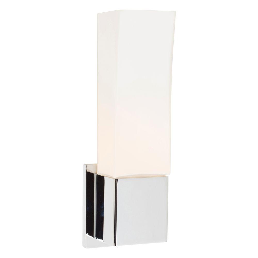 Chrome Bathroom Sconces ginger cinu 1light polished chrome sconce4781/pc the home depot Chrome Bathroom Sconces ginger cinu 1light polished chrome sconce4781/pc the home depot