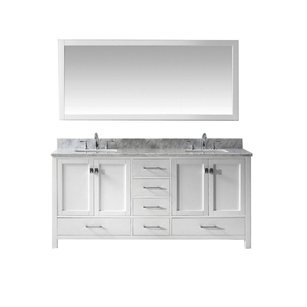 Virtu Usa Bathroom Vanities Bath The Home Depot