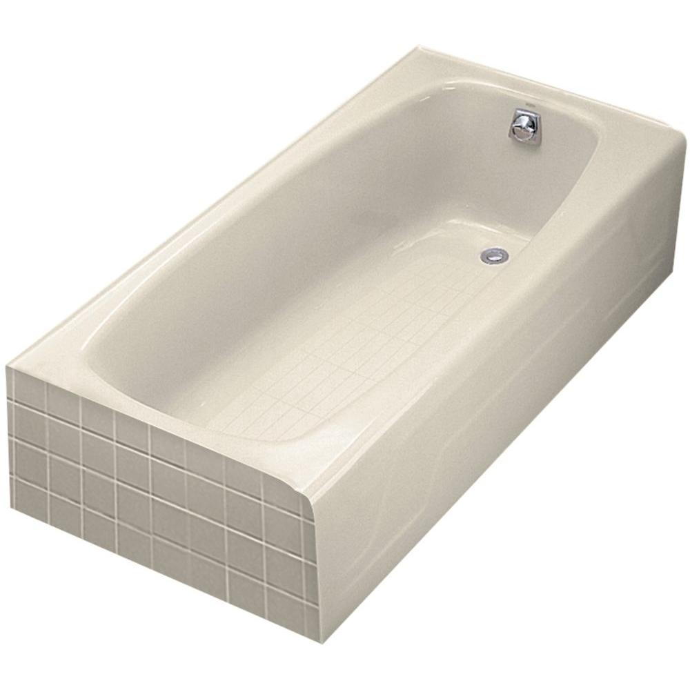 Biscuit Kohler Alcove Bathtubs K 520 96 64 1000 