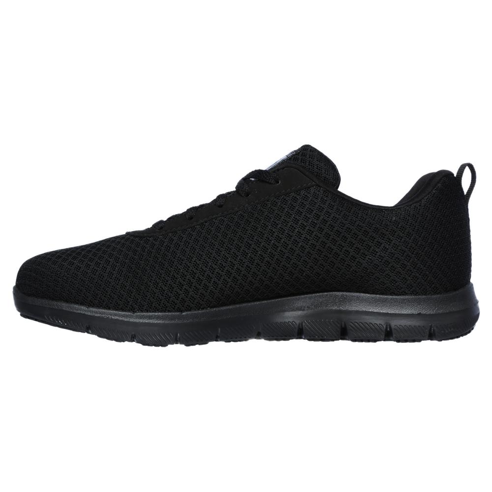 skechers full black shoes