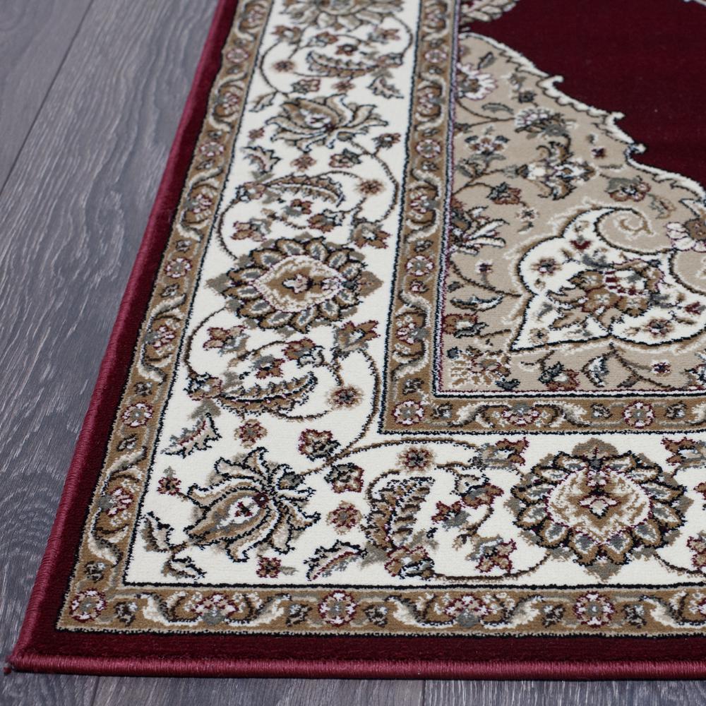 Bazaar Emy Red Ivory 8 Ft X 10 Area Rug 1 Hd2587 215 The Bazaar Emy Red Ivory 8 Ft X 10