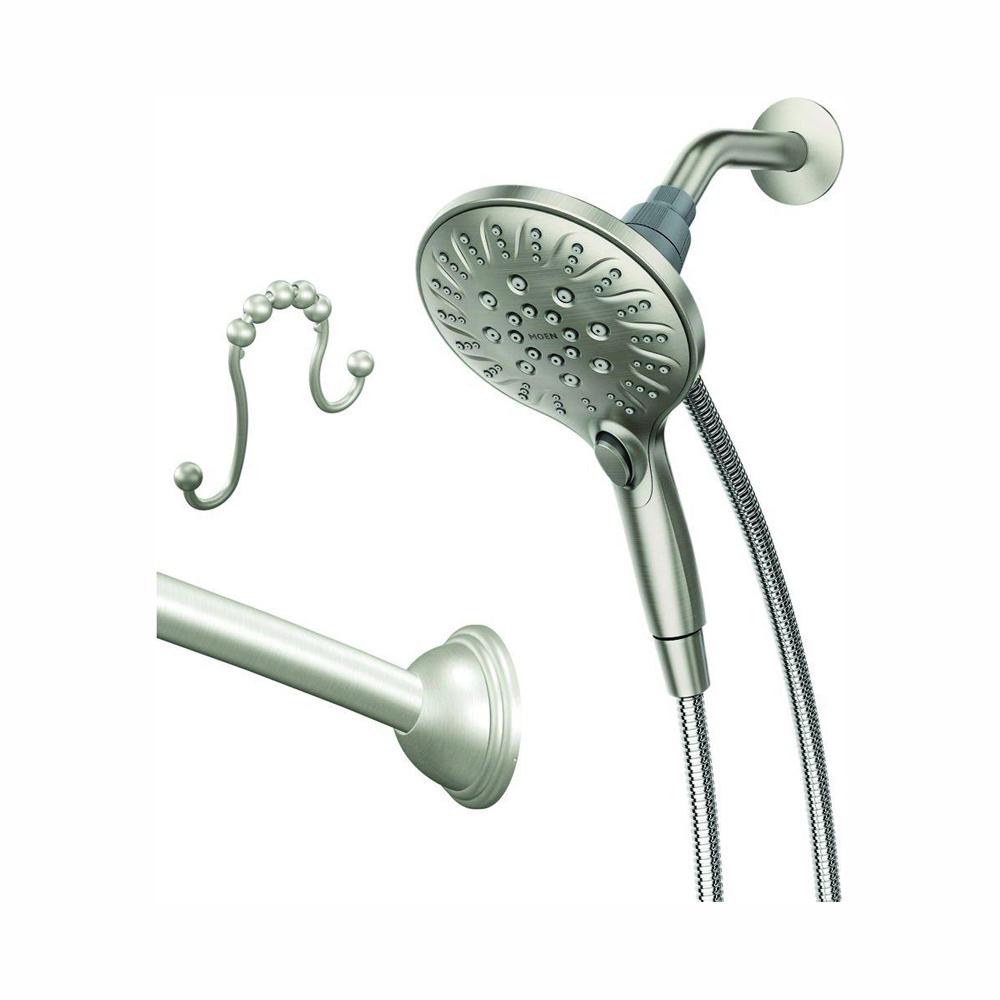 MOEN Attract 6Spray 5.5 in. Hand Shower with with Curved