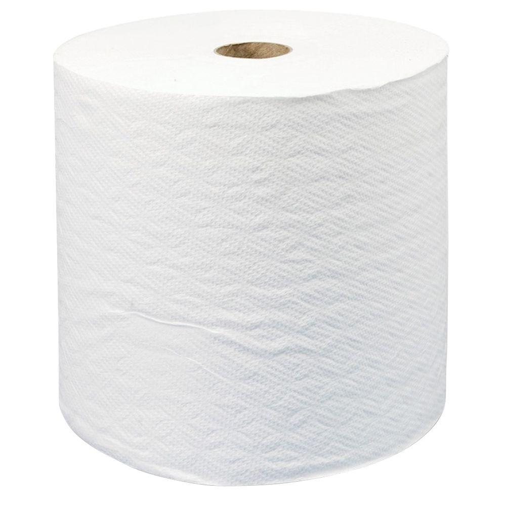 Scott 7.87 in. x 950 ft. Non-Perforated Hard-Roll Paper Towels (6 Roll ...