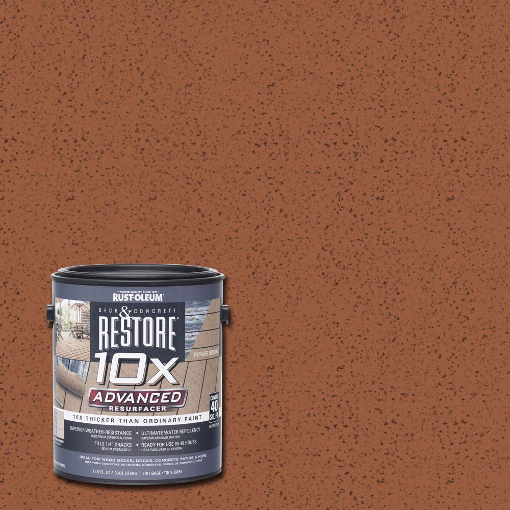 RustOleum Restore 1 gal. 10X Advanced Redwood Deck and Concrete
