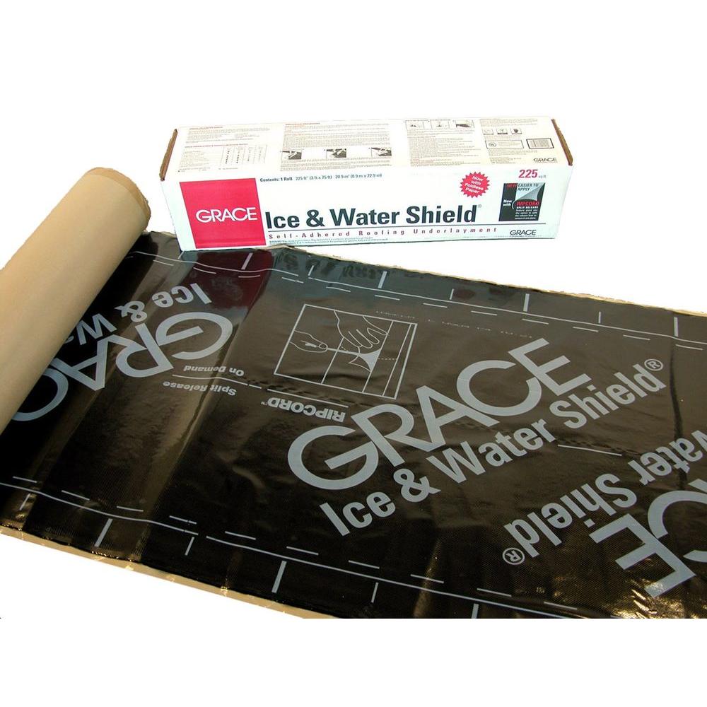 Grace Ice Water Shield 36 In X 75 Ft 225 Sq Ft Roll Roofing 