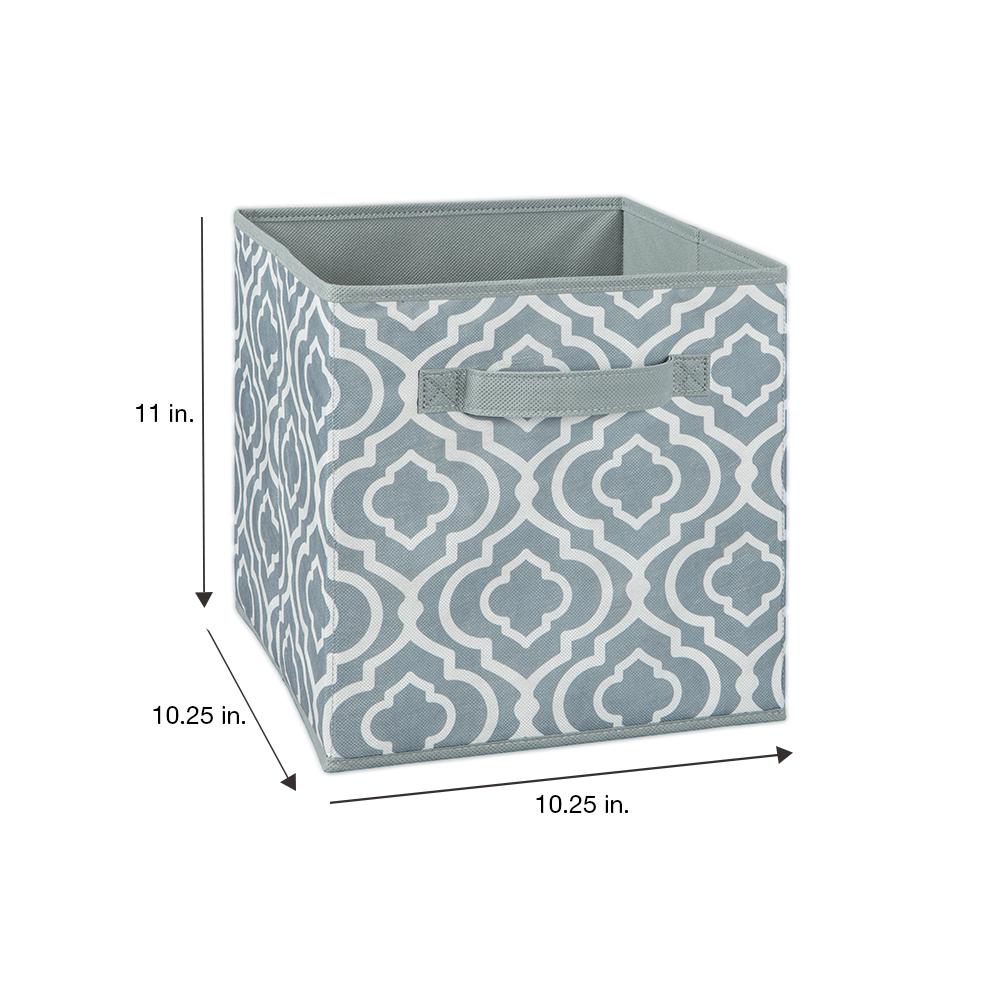 Closetmaid 11 In W X 11 In H X 11 In D Gray Iron Gate Print