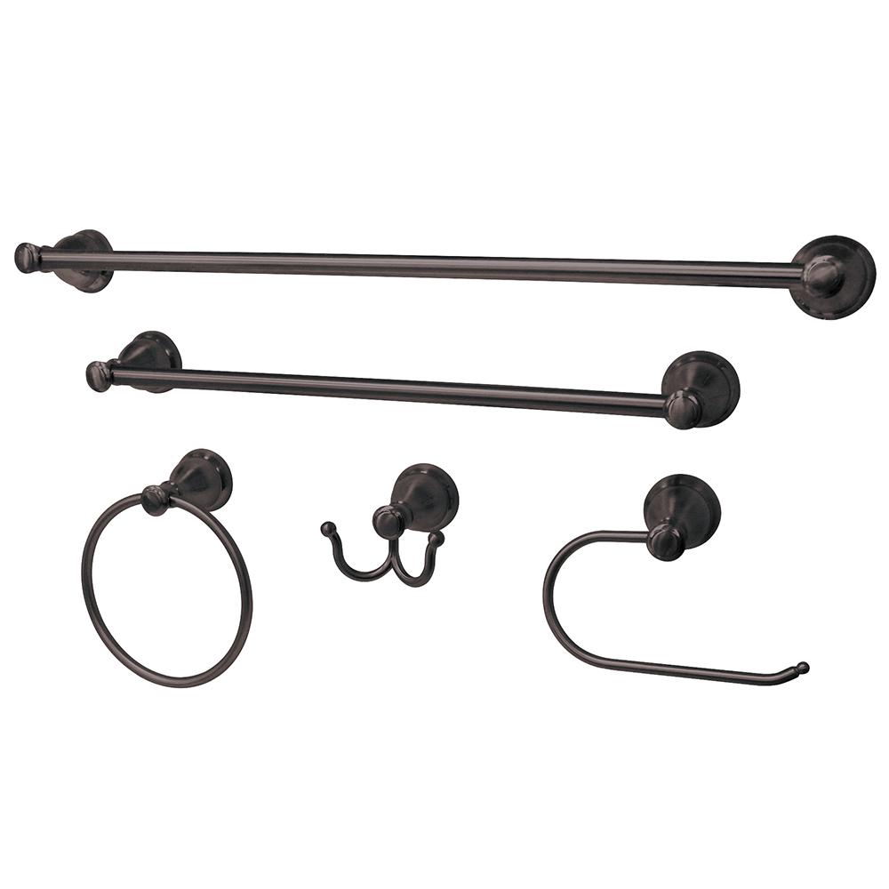 Kingston Brass Bath Hardware Sets Bathroom Hardware The Home Depot