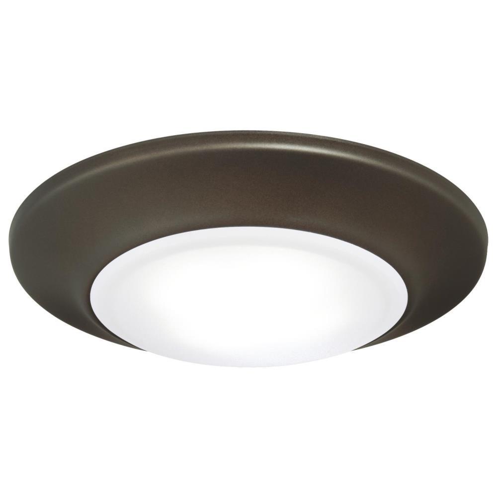 Westinghouse 12-Watt Oil Rubbed Bronze Indoor/Outdoor Integrated LED Flush Mount