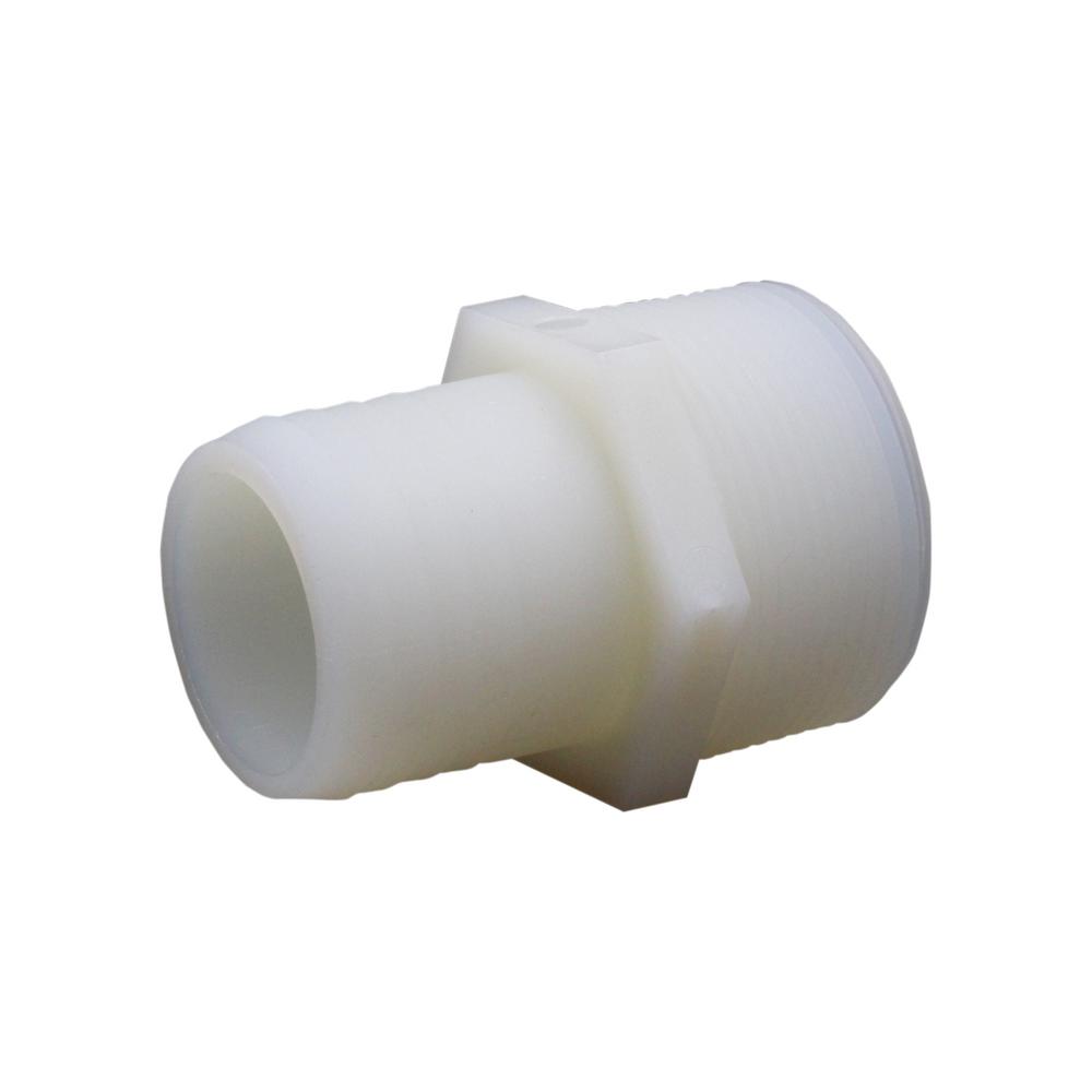 Everbilt 11/2 in. x 11/2 in. Plastic Hose Barb Adapter800379 The Home Depot