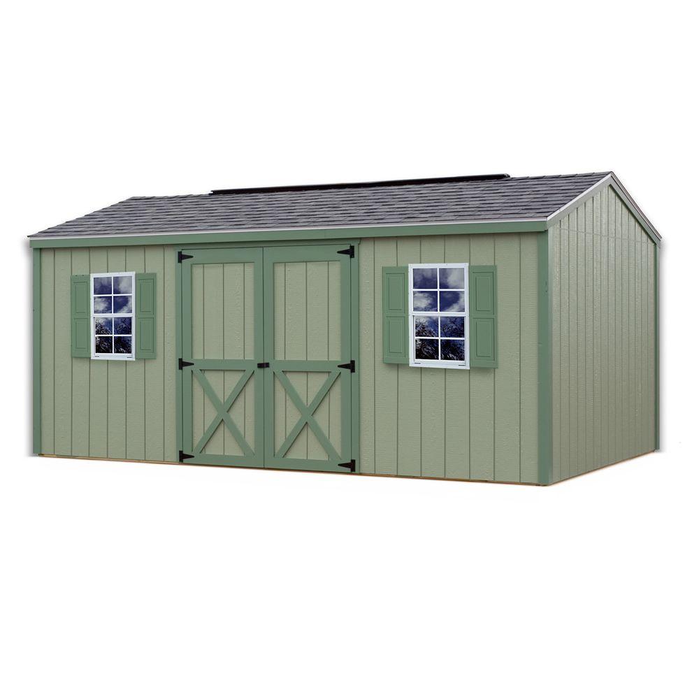 Best Barns Cypress 16 Ft X 10 Ft Wood Storage Shed Kit