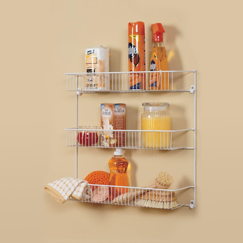 ClosetMaid 18 in. 3-Tier All-Purpose Storage Rack-8022 - The Home Depot