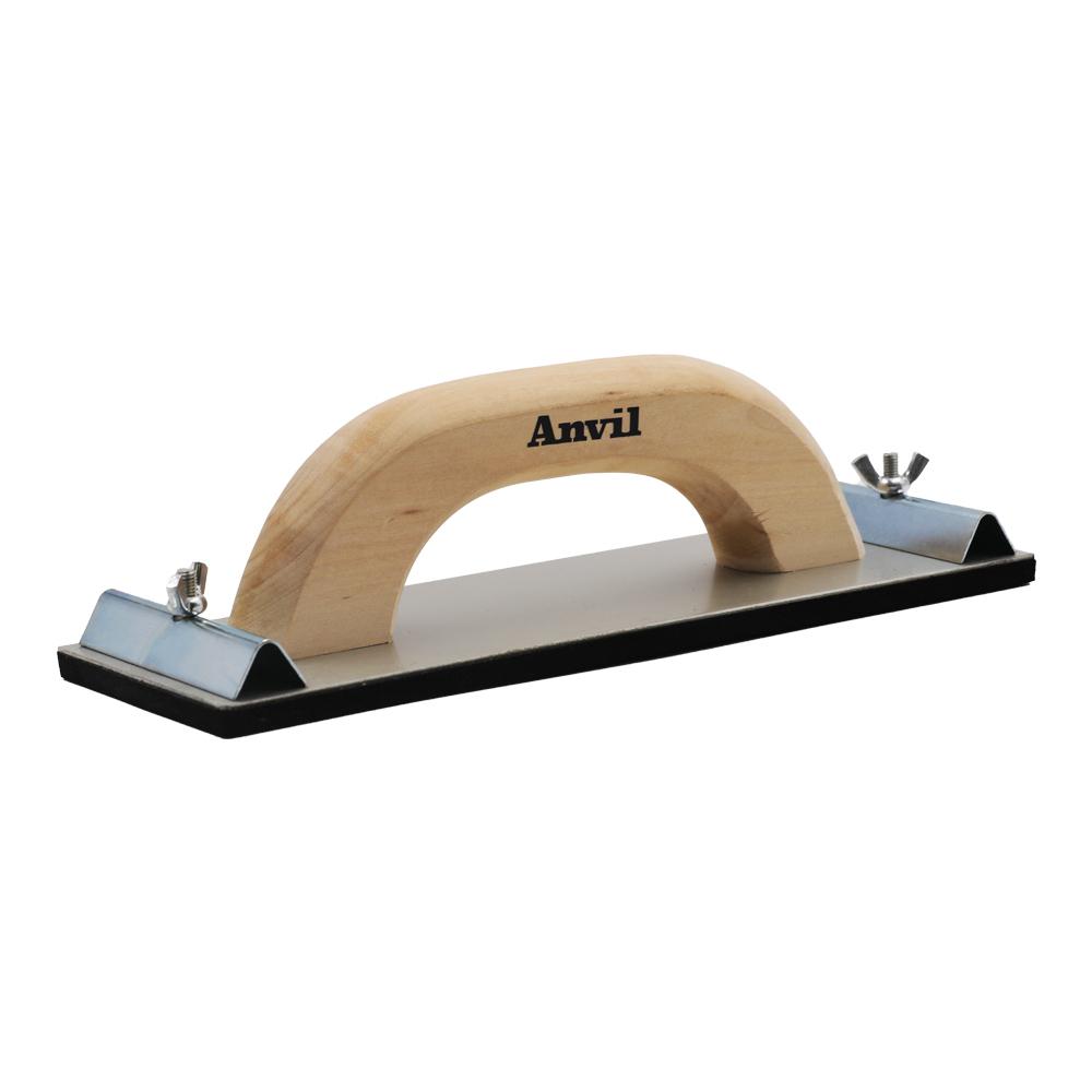 ANVILANViLAnvil 31/4 in. x 91/4 in. Aluminum Hand Sander with