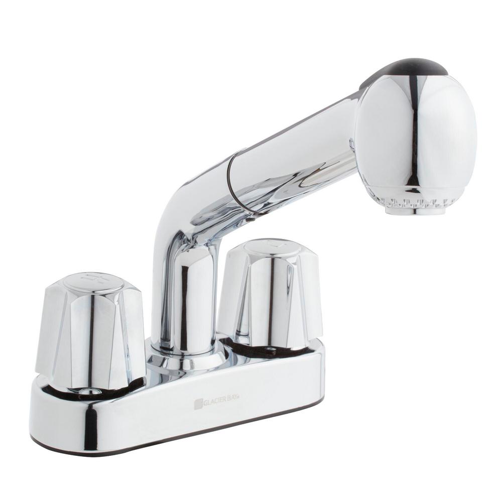Glacier Bay Pull Out Laundry Faucet Laundry Utility Fixtures