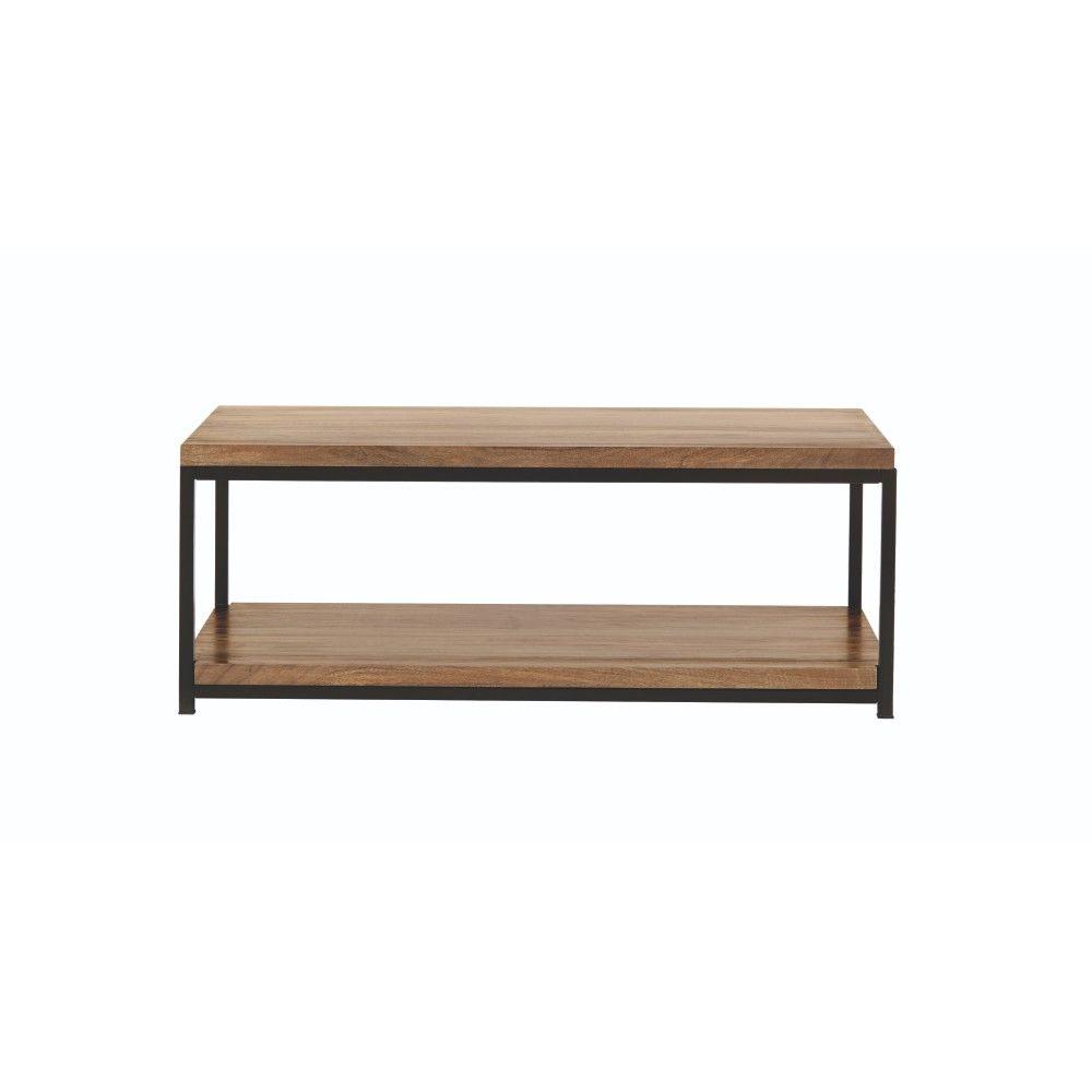 Coffee Table Accent Tables Living Room Furniture The Home Depot Anjou Natural Coffee Table