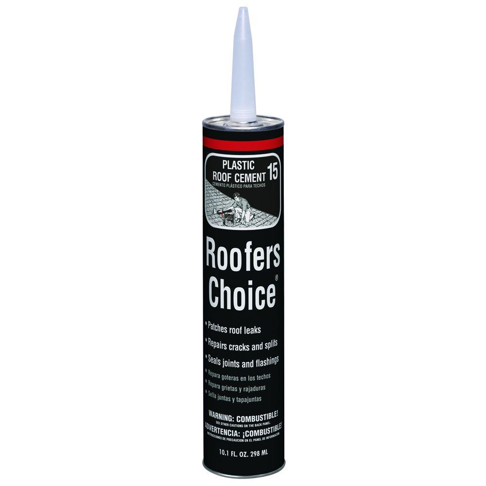 Roofers Choice 11 oz. Plastic Cement Roof Patch-RC015004 - The Home Depot