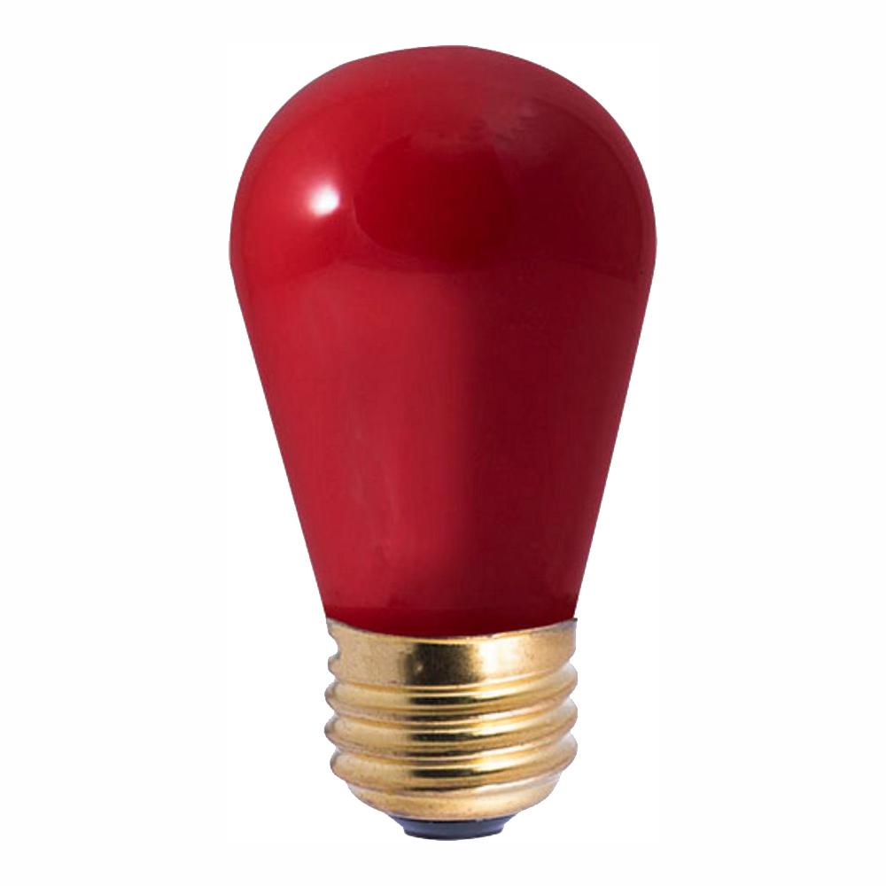 Red Incandescent Light Bulbs Light Bulbs The Home Depot