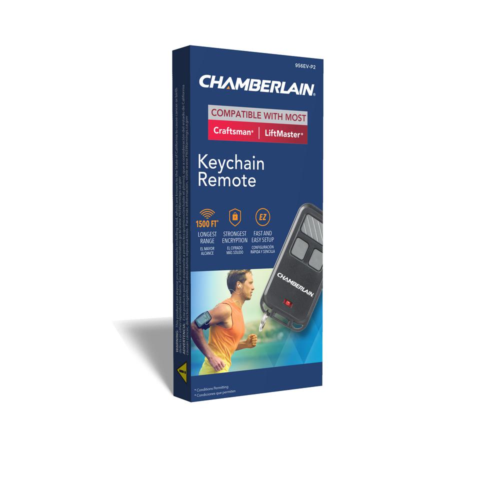 Chamberlain 956EV 3-Button Garage Keychain Remote Control