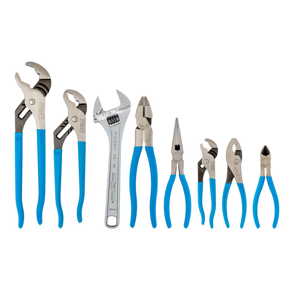 CHANNELLOCK Plier Set (8Piece)GS28 The Home Depot