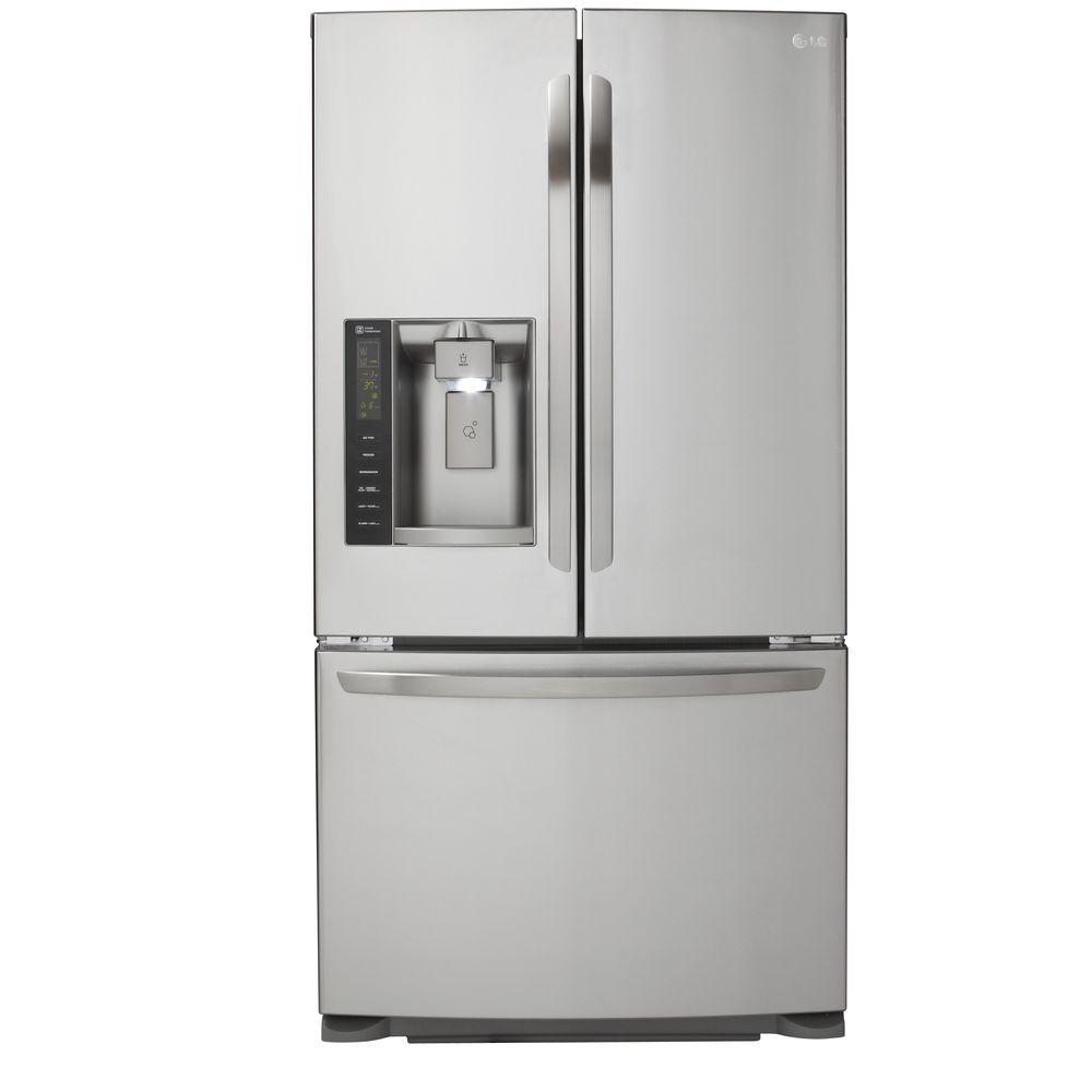 Lg Electronics 24 1 Cu Ft French Door Refrigerator In Stainless Specifications