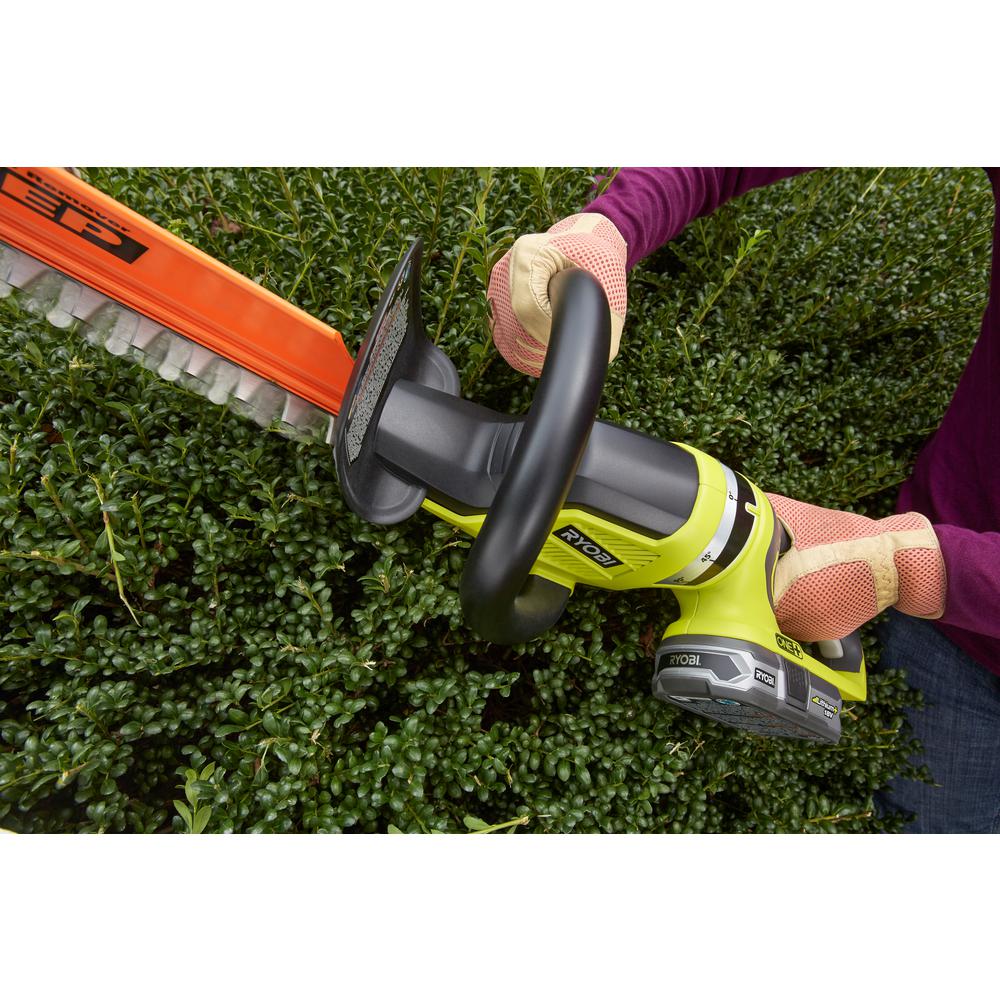 ryobi cordless hedge trimmer home depot