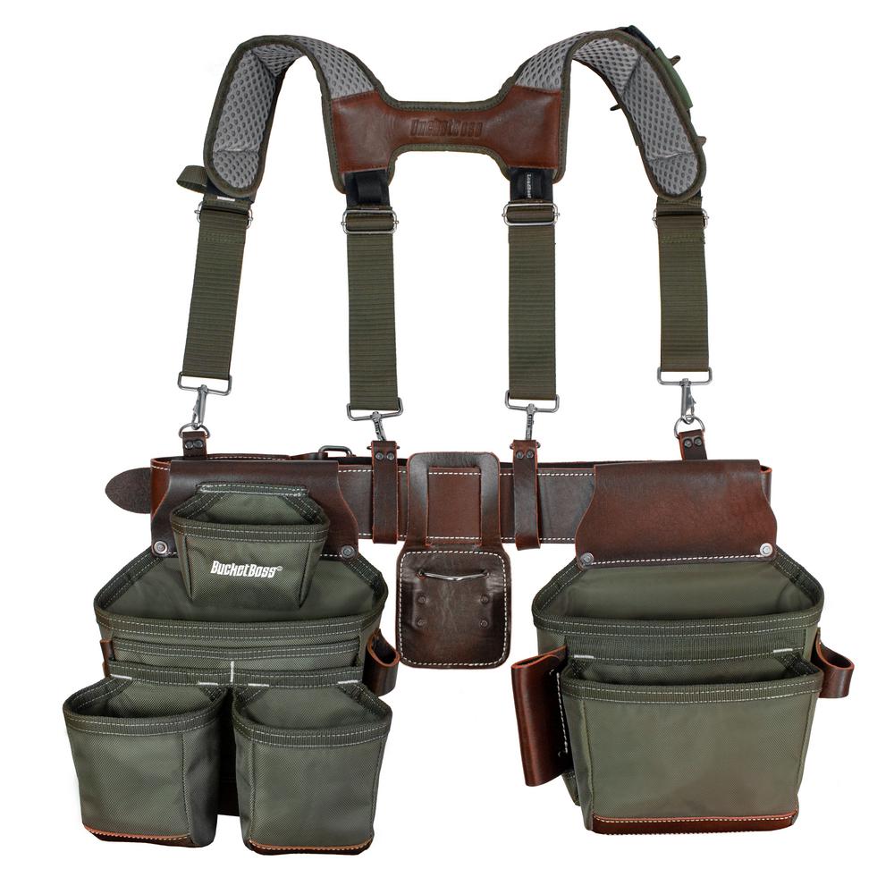 BUCKET BOSS 37 in. 28Pocket 3Bag Framers Rig in Digital55185DIGC