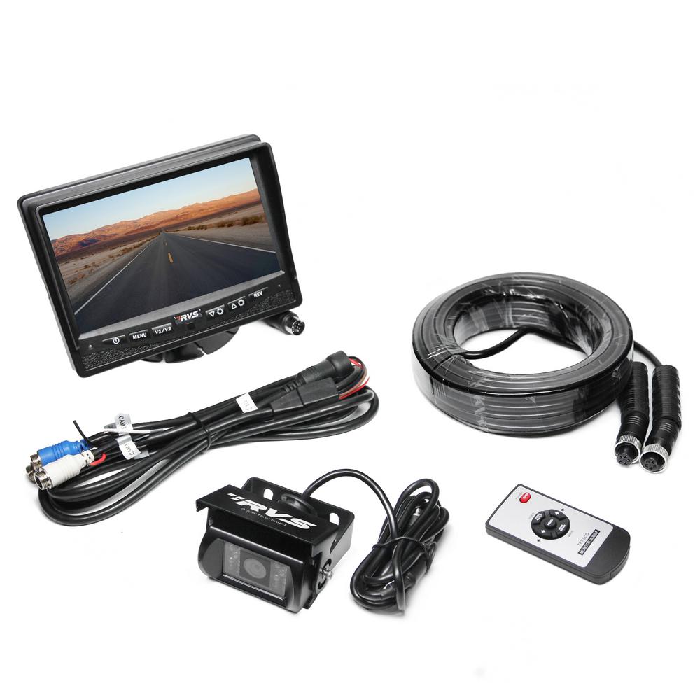 Rear View Safety Inc. 540TVL BackUp Camera System with 7 in. Flush
