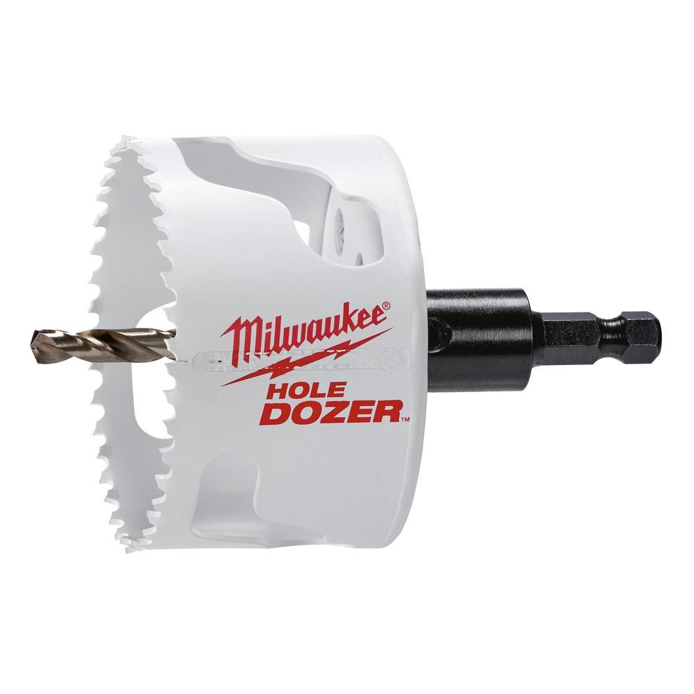 Milwaukee 3 in. Hole Dozer Hole Saw with Arbor-49-56-9670 - The Home Depot