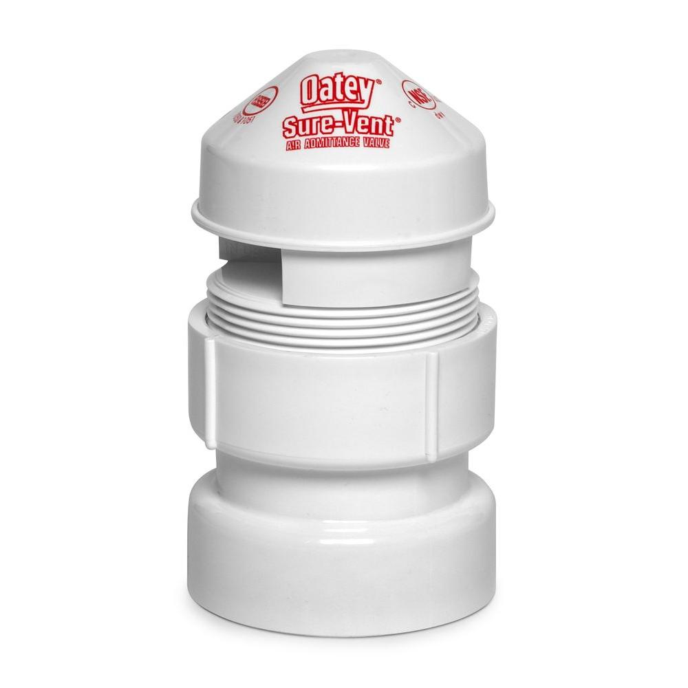 Sure-Vent 1-1/2 in. x 2 in. PVC Air Admittance Valve-39016 - The ...